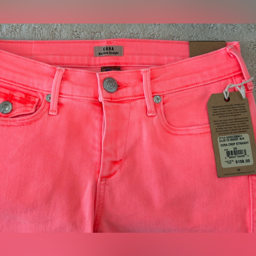 True Religion jeans As IS Size 26 runs small